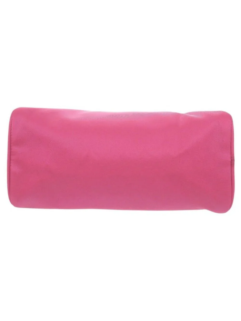 Prada Triangle Logo Nylon Pink Makeup Pouch